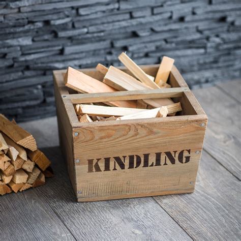 metal kindling box|kindling bucket for fireplace.